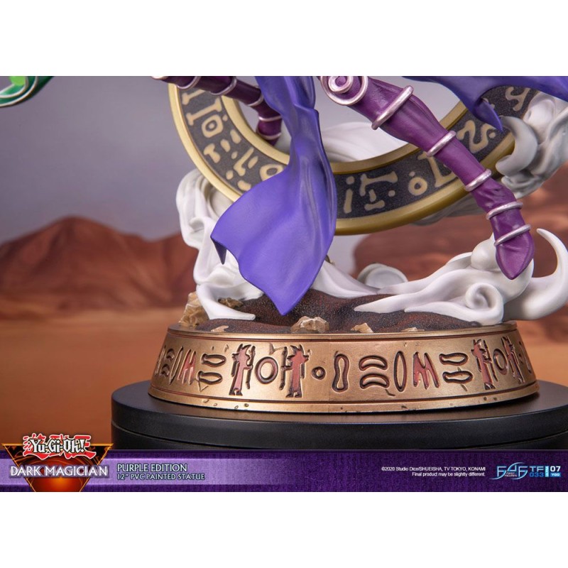 Yu-Gi-Oh! statuette PVC Dark Magician Purple Version 29 cm