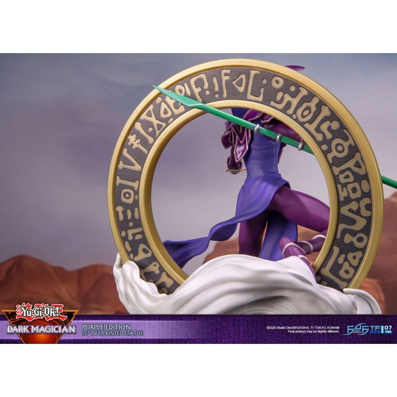 Yu-Gi-Oh! statuette PVC Dark Magician Purple Version 29 cm