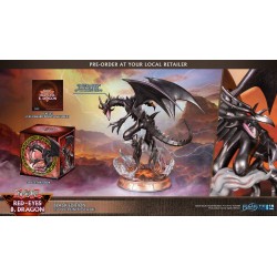 Yu-Gi-Oh! statuette PVC Red-Eyes B. Dragon Black Colour 33 cm