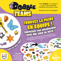 jeu : Dobble Teams
éditeur : Zygomatic
version française