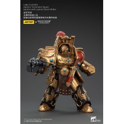 Warhammer The Horus Heresy figurine 1/18 Legio Custodes Aquilon Terminator Squad Aquilon with Lastrum Storm Bolter 14 cm