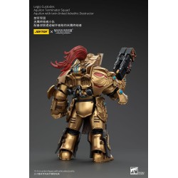 Warhammer The Horus Heresy figurine 1/18 Legio Custodes Aquilon Terminator Squad Aquilon with twin-linked Adrathic Destructor...