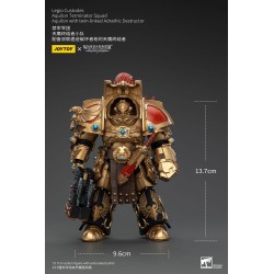 Warhammer The Horus Heresy figurine 1/18 Legio Custodes Aquilon Terminator Squad Aquilon with twin-linked Adrathic Destructor...