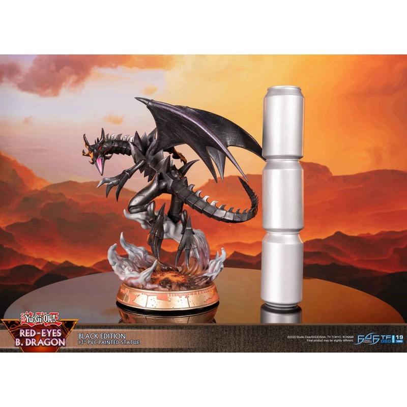 Yu-Gi-Oh! statuette PVC Red-Eyes B. Dragon Black Colour 33 cm