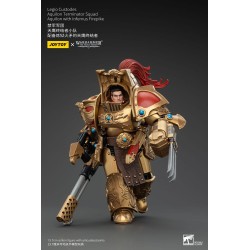 Warhammer The Horus Heresy figurine 1/18 Legio Custodes Aquilon Terminator Squad Aquilon with Infernus Firepike 14 cm