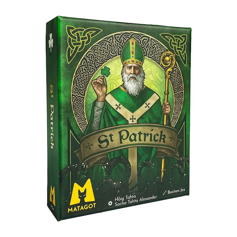jeu : St Patrick
éditeur : Matagot
version française