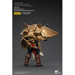 Warhammer The Horus Heresy figurine 1/18 Legio Custodes Custodian Venatari Squad Venatari with Kenetic Destroyer 1 13 cm