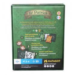 jeu : St Patrick
éditeur : Matagot
version française