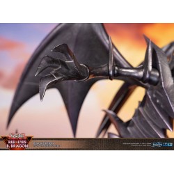 Yu-Gi-Oh! statuette PVC Red-Eyes B. Dragon Black Colour 33 cm
