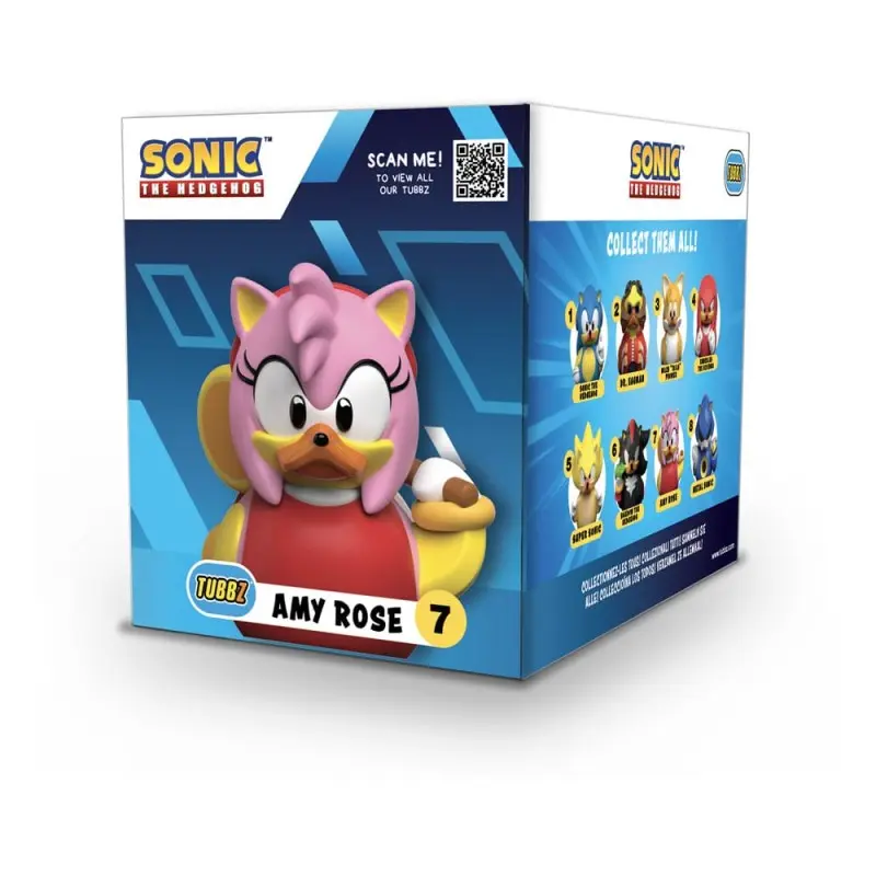 Sonic - The Hedgehog Tubbz figurine PVC Amy Rose Boxed Edition 10 cm | 5056280460473