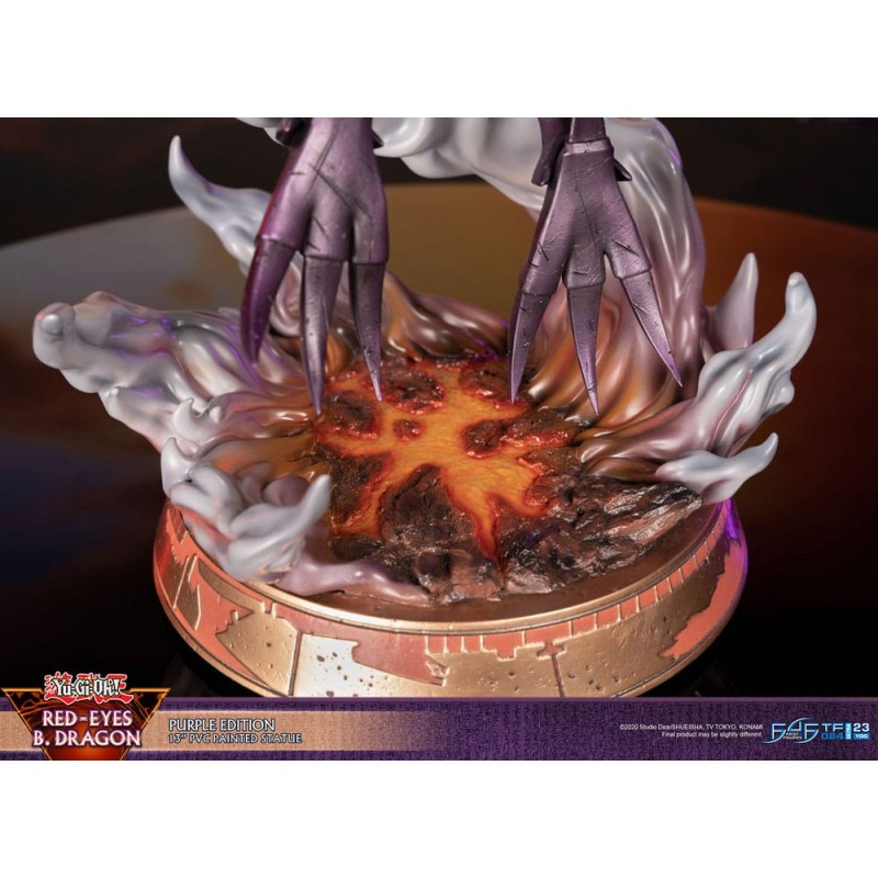 Yu-Gi-Oh! statuette PVC Red-Eyes B. Dragon Purple Colour 33 cm
