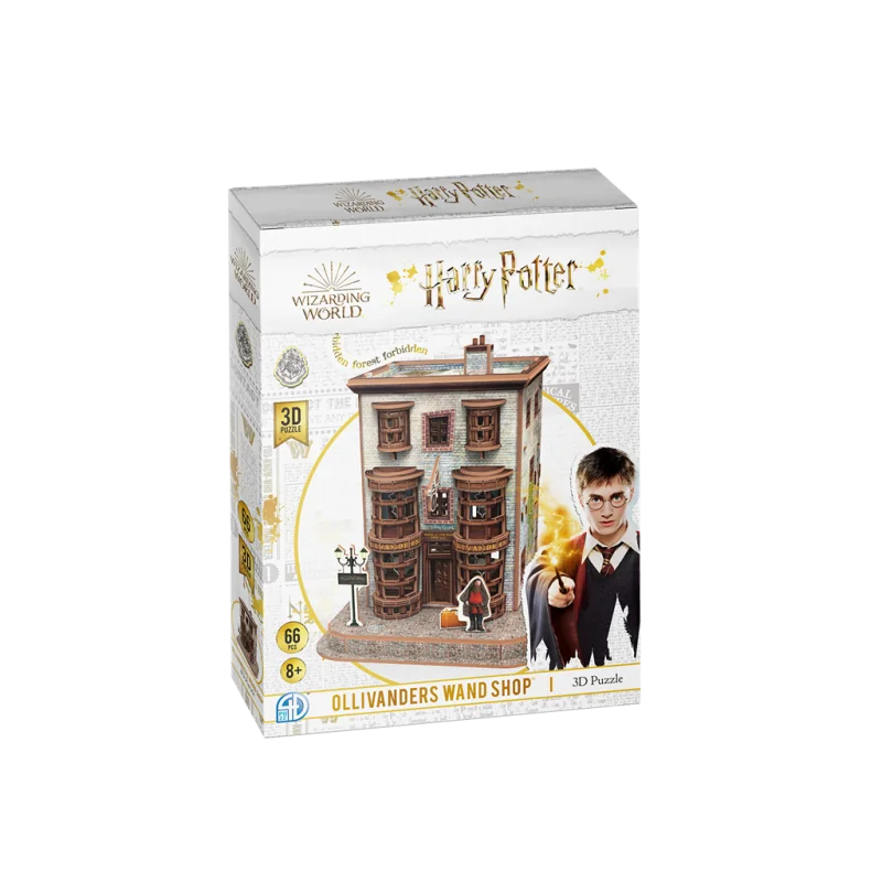 Licentie: Harry Potter
Product: Puzzel 3D-modelbouwpakket - Toverstafmakers
Uitgever: 4D Cityscape Worldwide Limited