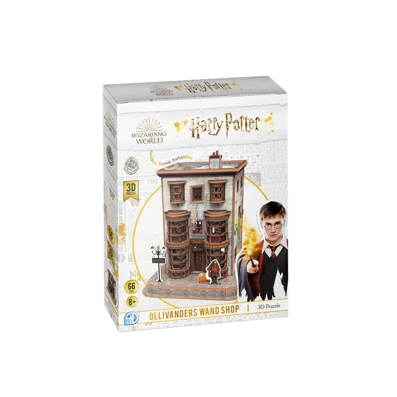 licence : Harry Potter
produit : Puzzle 3D Model Kit - Fabricants de baguettes
éditeur : 4D Cityscape Worldwide Limited