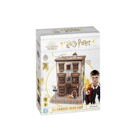 Licentie: Harry Potter
Product: Puzzel 3D-modelbouwpakket - Toverstafmakers
Uitgever: 4D Cityscape Worldwide Limited