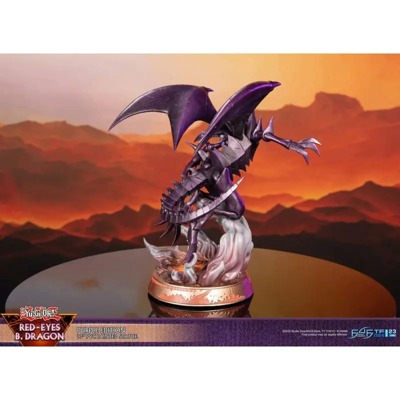 Yu-Gi-Oh! statuette PVC Red-Eyes B. Dragon Purple Colour 33 cm | 5060316627051