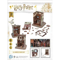 Licentie: Harry Potter
Product: Puzzel 3D-modelbouwpakket - Toverstafmakers
Uitgever: 4D Cityscape Worldwide Limited