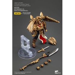 Warhammer The Horus Heresy figurine 1/18 Legio Custodes Custodian Venatari Squad Venatari with Venatari Lance 13 cm   