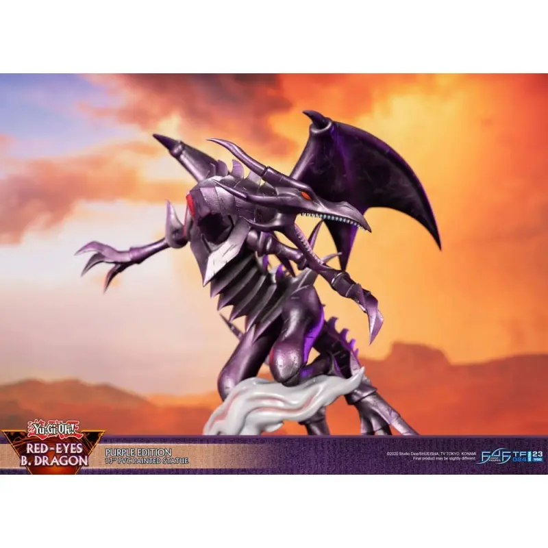 Yu-Gi-Oh! statuette PVC Red-Eyes B. Dragon Purple Colour 33 cm | 5060316627051