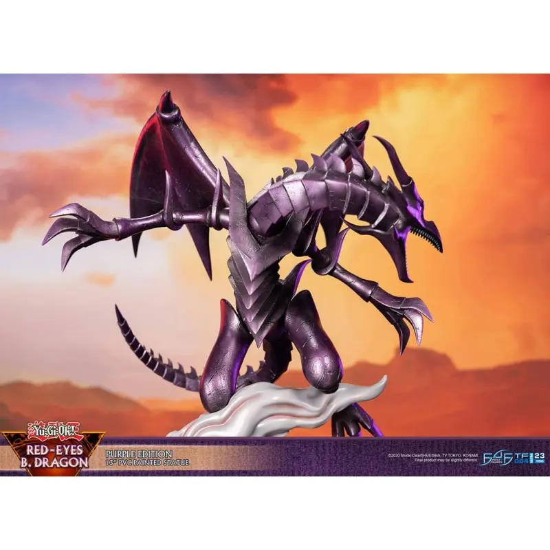 Yu-Gi-Oh! statuette PVC Red-Eyes B. Dragon Purple Colour 33 cm | 5060316627051