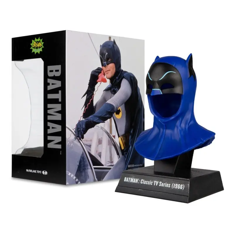 Batman 1966 DC Direct mini réplique 1/3 masque de Batman 17 cm | 0787926179088