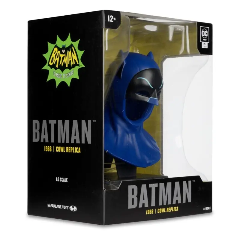 Batman 1966 DC Direct mini réplique 1/3 masque de Batman 17 cm | 0787926179088