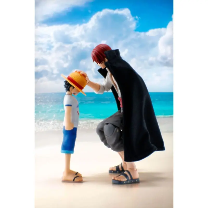 One Piece pack 2 figurines S.H.Figuarts Shanks & Monkey D. Luffy Childhood Ver.  | 4573102673053