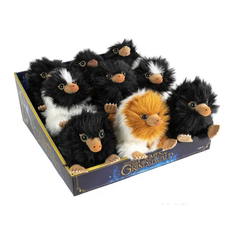 Les Animaux fantastiques 2 présentoir peluches Baby Nifflers 15 cm (9) | 0849421004828