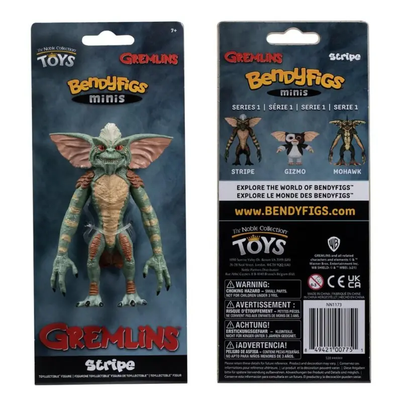 Gremlins figurine flexible Bendyfigs Mini Stripe 11 cm | 0849421007751