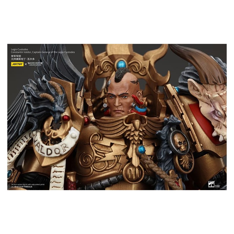 Warhammer The Horus Heresy Actionfigur Legio Custodes Constantin Valdor Captain-General of the Legio Custodes 25 cm