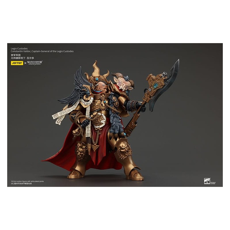 Warhammer The Horus Heresy Actionfigur Legio Custodes Constantin Valdor Captain-General of the Legio Custodes 25 cm