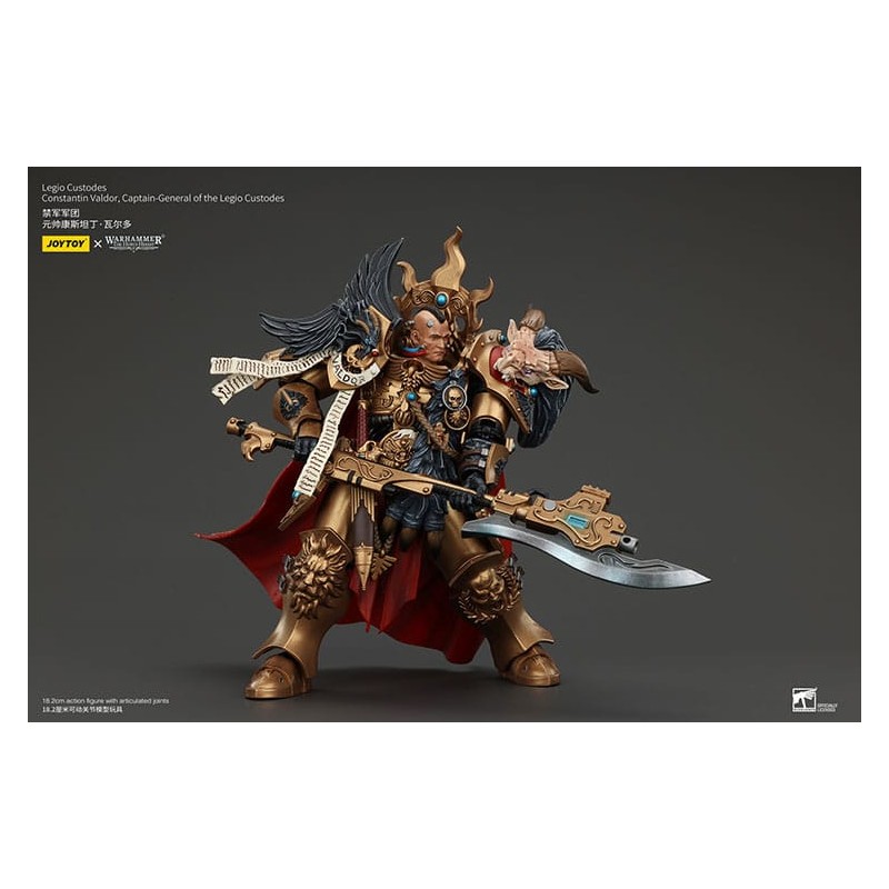 Warhammer The Horus Heresy Actionfigur Legio Custodes Constantin Valdor Captain-General of the Legio Custodes 25 cm