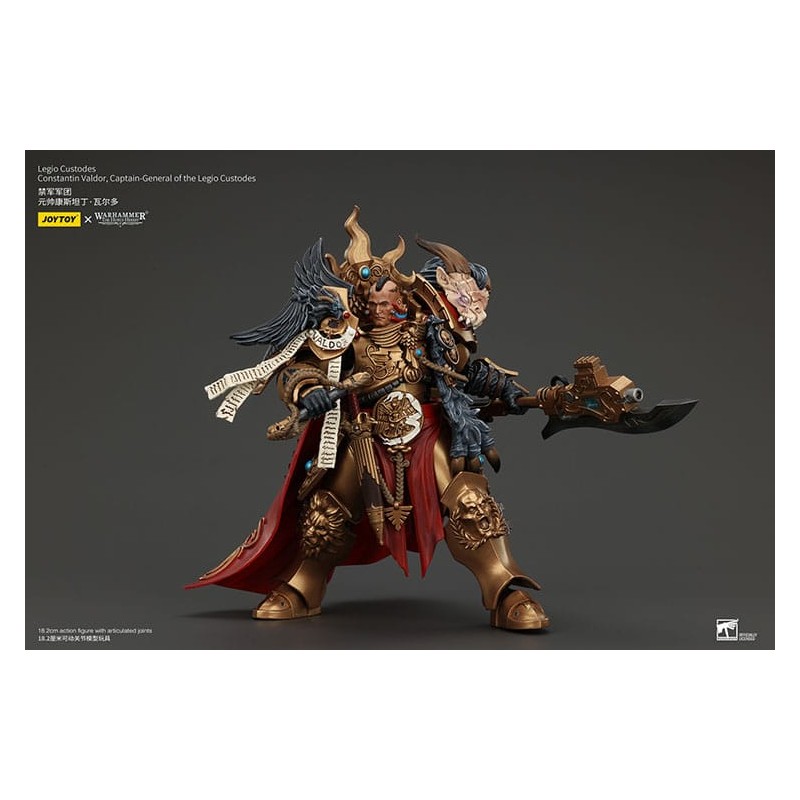 Warhammer The Horus Heresy Actionfigur Legio Custodes Constantin Valdor Captain-General of the Legio Custodes 25 cm