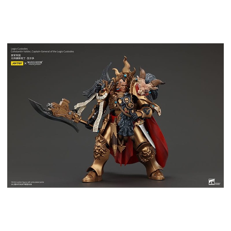 Warhammer The Horus Heresy Actionfigur Legio Custodes Constantin Valdor Captain-General of the Legio Custodes 25 cm