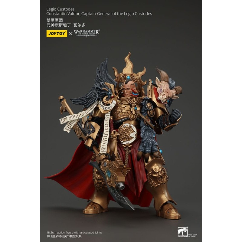 Warhammer The Horus Heresy Actionfigur Legio Custodes Constantin Valdor Captain-General of the Legio Custodes 25 cm
