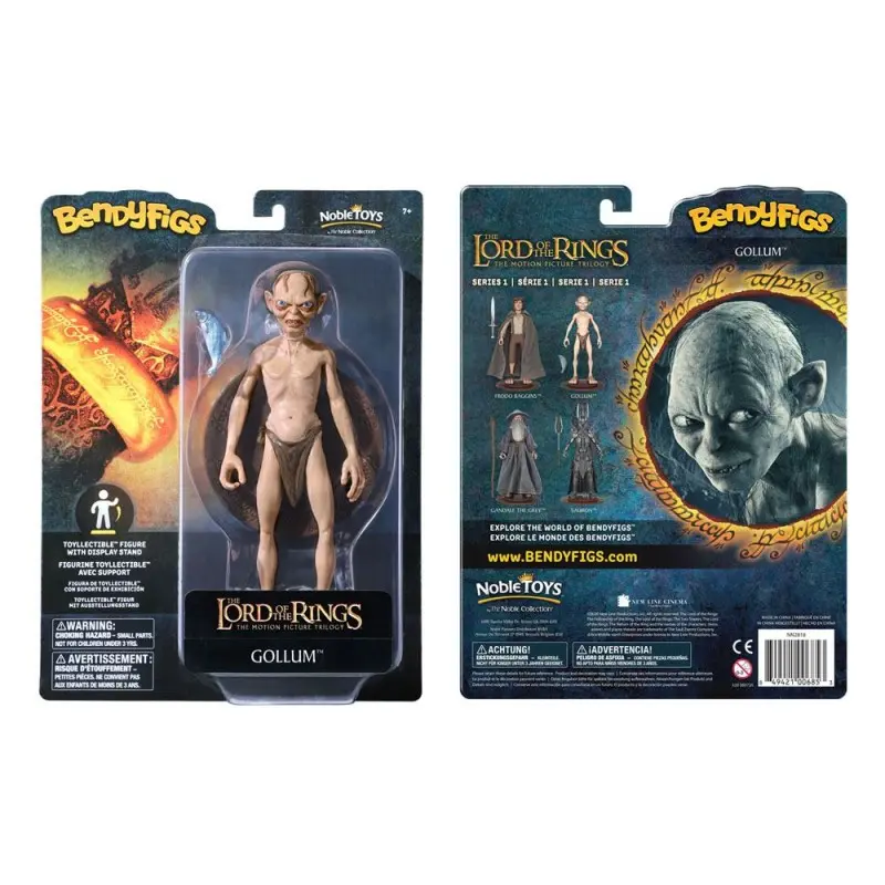 Le Seigneur des Anneaux figurine flexible Bendyfigs Gollum 19 cm | 0849421006853