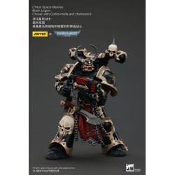 Warhammer 40k Actionfigur Chaos Space Marines Black Legion Chosen with Combi-melta and chainsword 20 cm