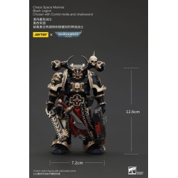 Warhammer 40k Actionfigur Chaos Space Marines Black Legion Chosen with Combi-melta and chainsword 20 cm