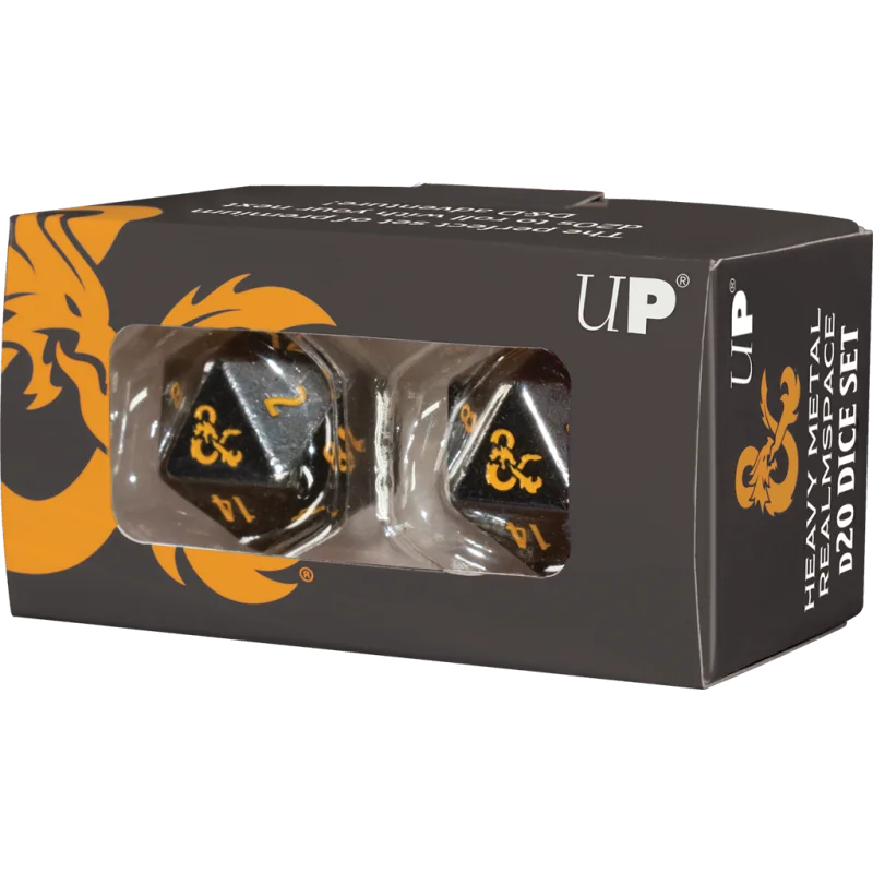 licence : Dungeons & Dragons
produit : Heavy Metal Realmspace D20 Dice Set
marque : Ultra Pro