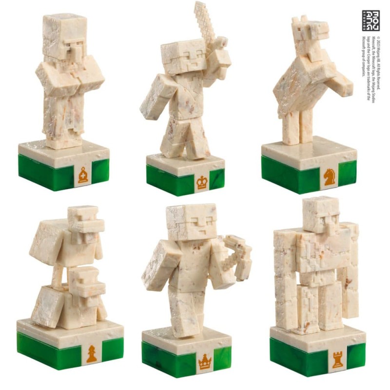 Minecraft jeu d´échecs Overworld Heroes vs. Hostile Mobs