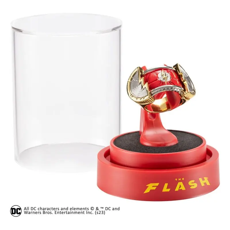 DC Comics réplique Flash Prop Ring with Display | 0849421009694