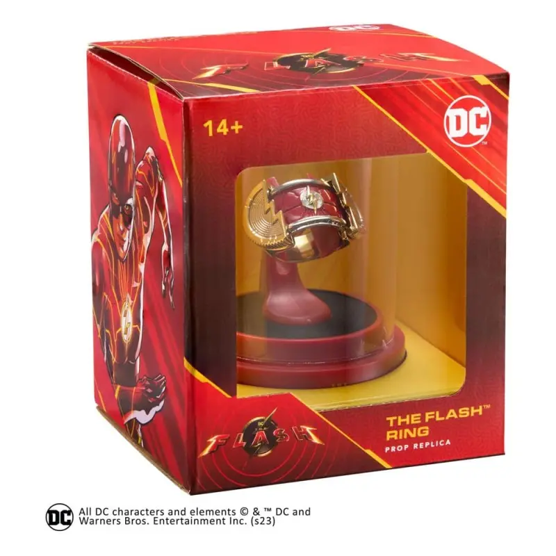 DC Comics réplique Flash Prop Ring with Display | 0849421009694