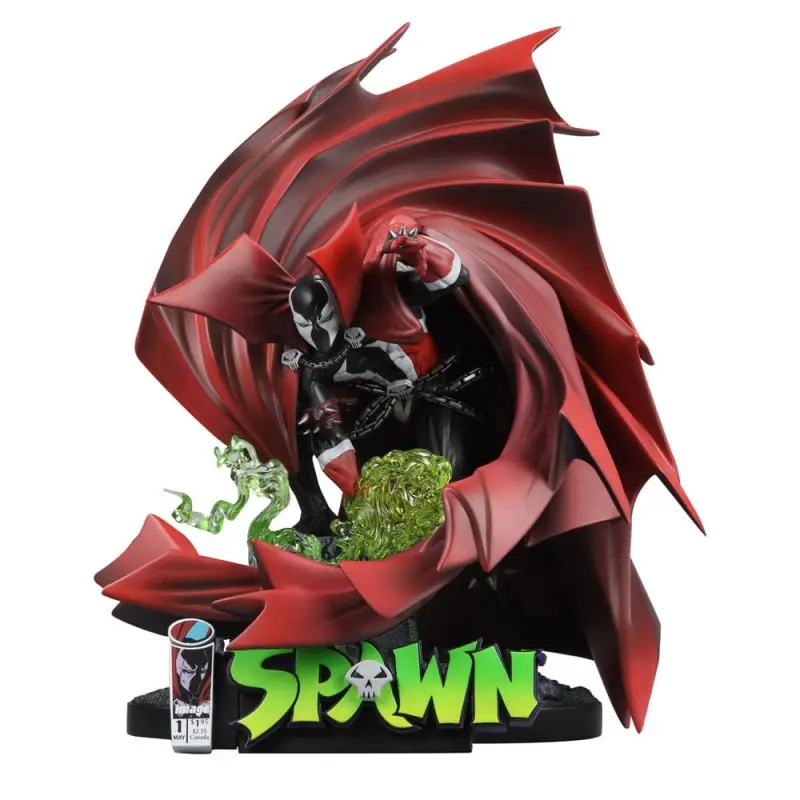 Spawn statuette 1/10 Spawn no.1 (Black White & Red All Over) 24 cm | 0787926903010