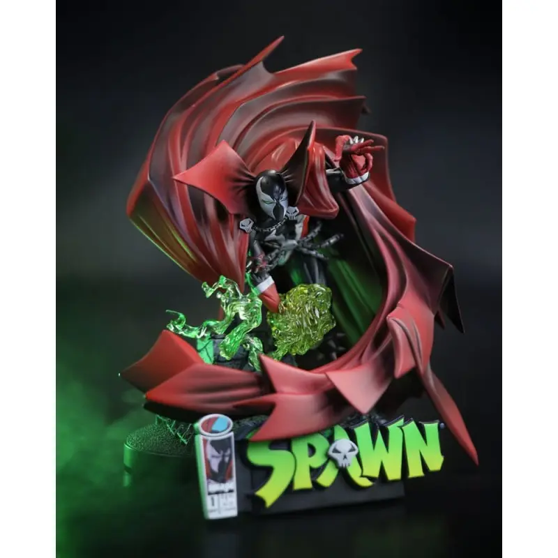 Spawn statuette 1/10 Spawn no.1 (Black White & Red All Over) 24 cm | 0787926903010