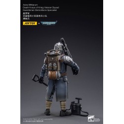 Warhammer 40k figurine 1/18 Death Korps of Krieg Veteran Squad Guardsman Demolitions Specialist 10 cm