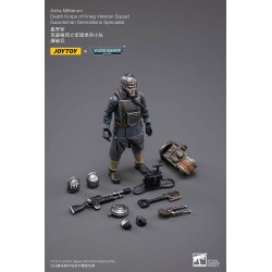 Warhammer 40k figurine 1/18 Death Korps of Krieg Veteran Squad Guardsman Demolitions Specialist 10 cm