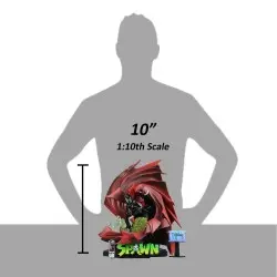 Spawn statuette 1/10 Spawn no.1 (Black White & Red All Over) 24 cm | 0787926903010