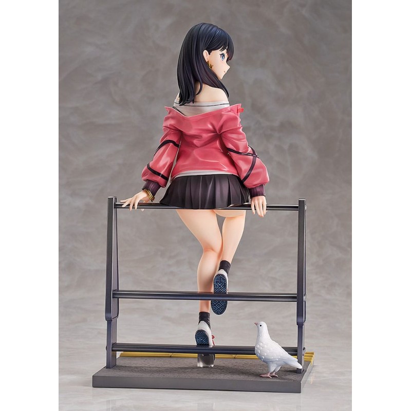 Gridman Universe statuette PVC 1/7 Rikka Takarada: Blue Sky Station 21 cm
