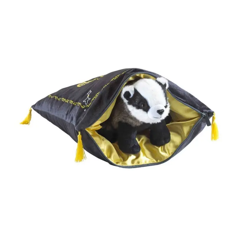 Harry Potter oreiller avec peluche House Mascot Hufflepuff | 0849421005757