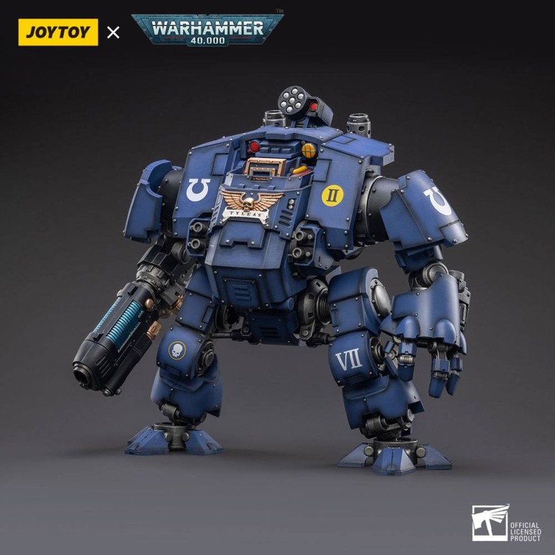 Warhammer 40k figurine 1/18 Ultramarines Redemptor Dreadnought Brother Dreadnought Tyleas 30 cm Reproduction