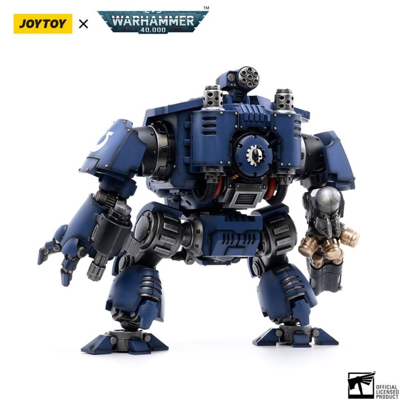 Warhammer 40k figurine 1/18 Ultramarines Redemptor Dreadnought Brother Dreadnought Tyleas 30 cm Reproduction